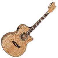 Chitara electro-acustica ESP Ltd EW-QA Quilted Ash Natural Gloss