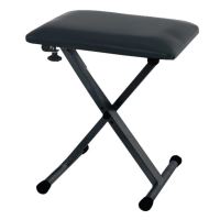 Scaun sintetizator Gewa KB-10B , negru, pliabil, piele sintetica