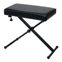 Scaun sintetizator Gewa KB-40B , negru, pliabil, piele sintetica