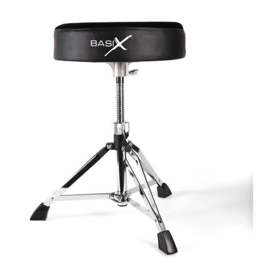 Scaun tobe Gewa Pure Basix 600 , negru, rotund, piele