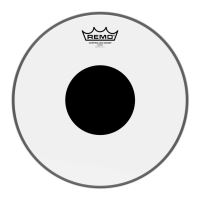 Fata toba Remo Controlled Sound Clear Black Dot 10"