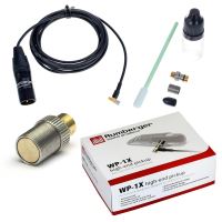 Doza instrument de suflat Rumberger WP-1XPA , montare pe mustiuc, MCX in unghi, XLR cu adaptor phantom