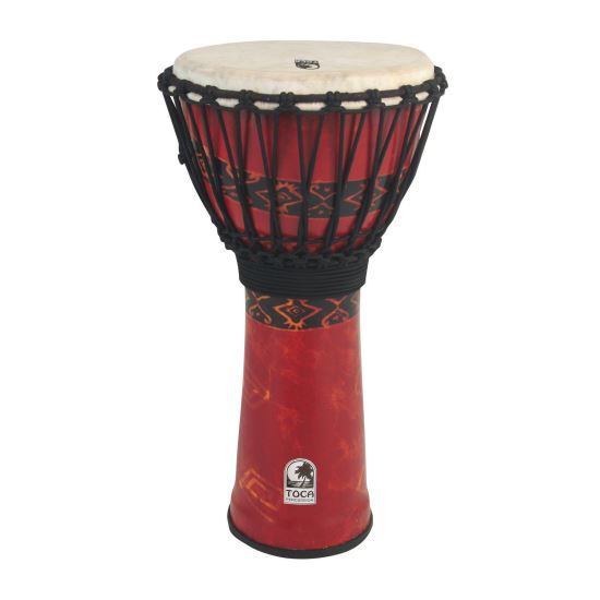 Djembe Toca SFDJ-12RP , Bali Red 12”, inaltime 61 cm