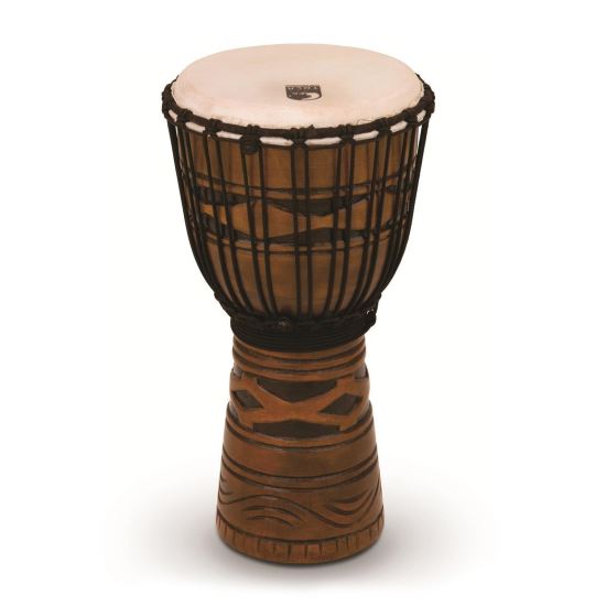 Djembe Toca TODJ-10AM , African Mask 10", inaltime 51 cm
