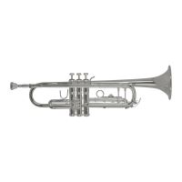 Trompeta Gewa Bach TR501S , alama argintata