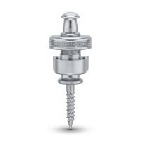 Buton curea chitara Schaller 14010301 , satin chrome, cu blocare