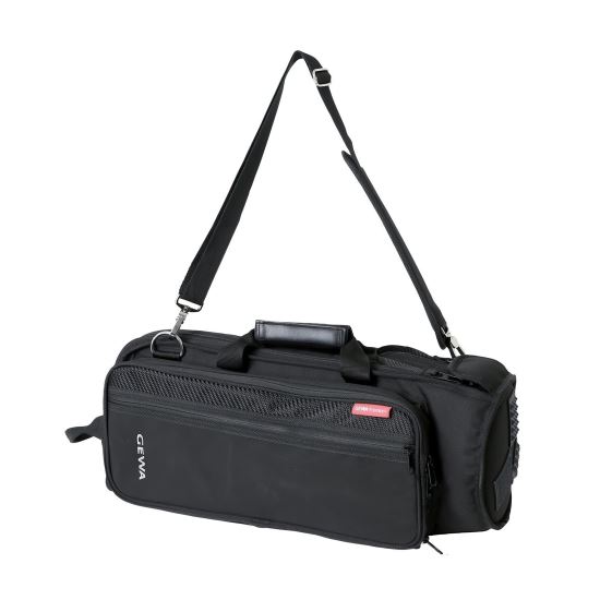 Husa trompeta Gewa Premium 253.100 , neagra, 30 mm, captusita