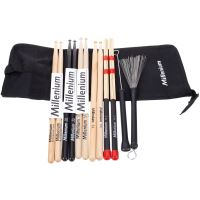 Set bete tobe Millenium Drumstick Starter Bundle , cu husa