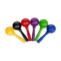 Maracas plastic rotund