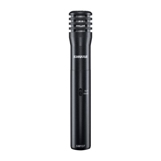 Microfon instrument Pro Shure SM137-LC , condenser, preamp clasa A, fara cablu