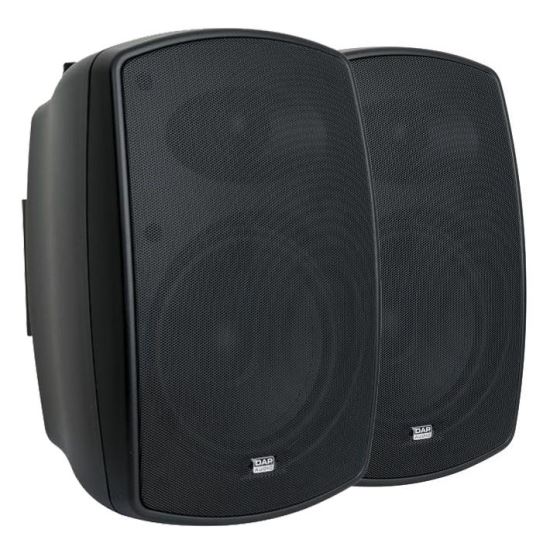 Set 2 boxe pasive de perete cu trafo Dap Audio Evo 6T BK, 100V, 32W, neagra