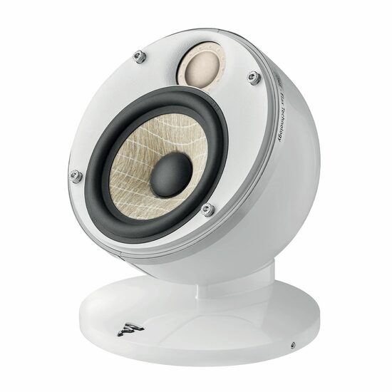 Boxa pasiva tip satelit Focal Dome Flax Sat , 10 cm, alb lucios