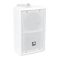 Boxa pasiva Omnitronic LI-204 MK II , 2 cai, 4", 30W, alba