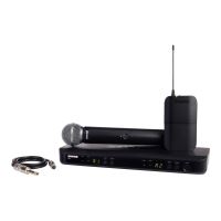 Sistem fara fir de instrument si microfon de mana Shure BLX1288E/SM58 , bodypack, SM 58