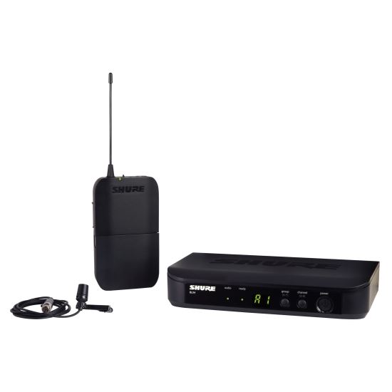 Sistem fara fir cu lavaliera Shure BLX14E/CVL , bodypack, unidirectionala