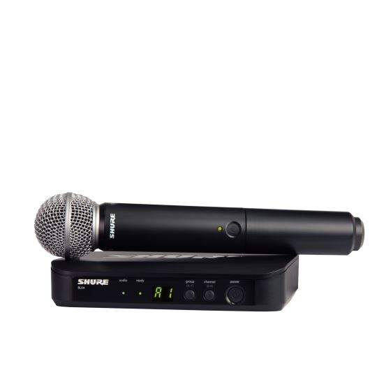 Sistem fara fir cu microfon de mana Shure BLX24E/SM58 , SM 58