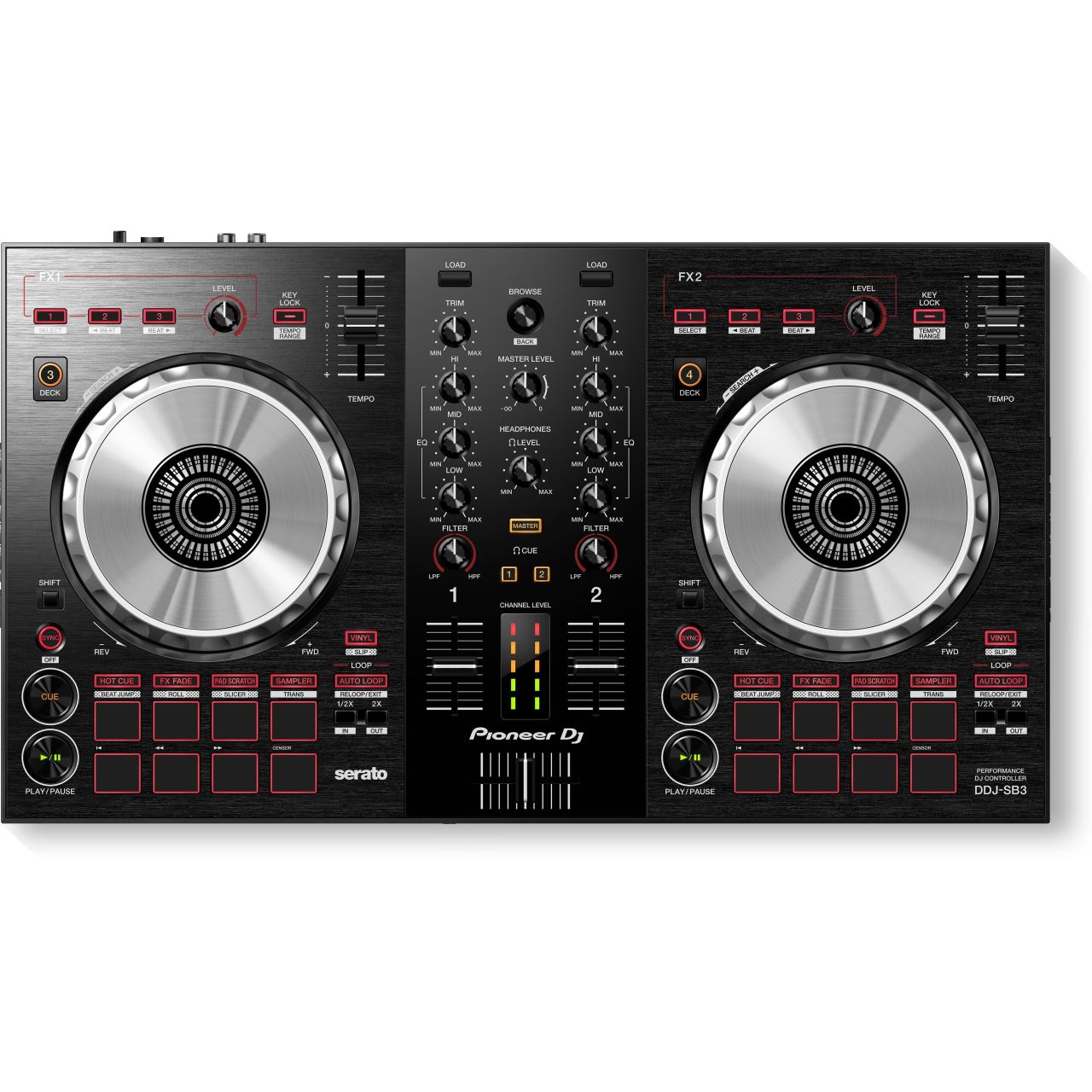 Consola DJ Pioneer DDJ-SB3 Serato - DOCOM