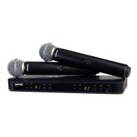 Sistem fara fir cu 2 microfoane de mana Shure BLX288E/B58 , Beta 58A