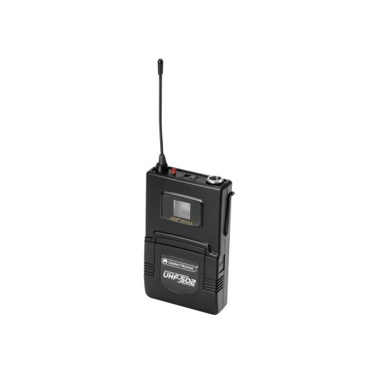 Bodypack cu lavaliera Omnitronic UHF-502 , 823-832 MHz