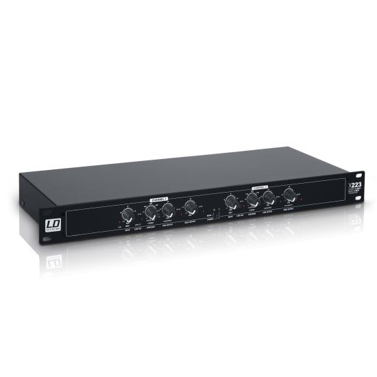 Crossover activ LD Systems X 223 , canale 3 mono/2 stereo