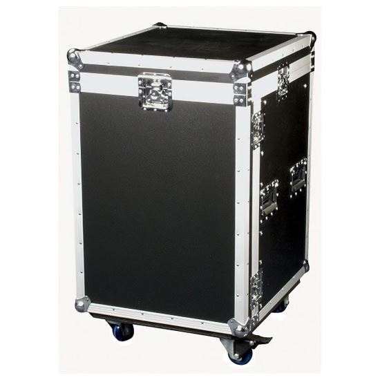 Case rack combo Dap D7366B 12+10U , plywood, adancime 51 cm, cu roti