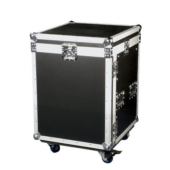Case rack combo Dap D7367B 10+10U , plywood, adancime 51 cm, cu roti
