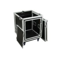 Case rack combo Pro Roadinger 8U , plywood, adancime 47.5 cm, cu roti