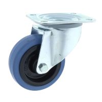 Roata case albastra Millenium Blue Wheel MKII 100mm