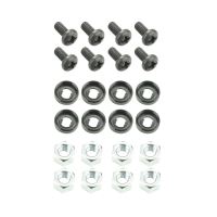Kit montaj 2 unitati rack Adam Hall 19" , M6x12 mm