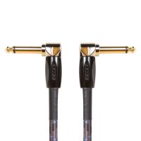 Cablu instrument 0.15M Boss BIC-PC , jack 6.3 tata mono in unghi, jack 6.3 tata mono in unghi, aurit 24K