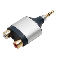 Adaptor 2xRCA mama - jack 3.5 stereo AC17M