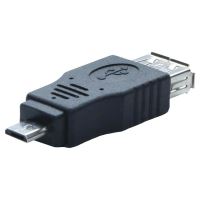 Adaptor micro USB B tata - USB A mama