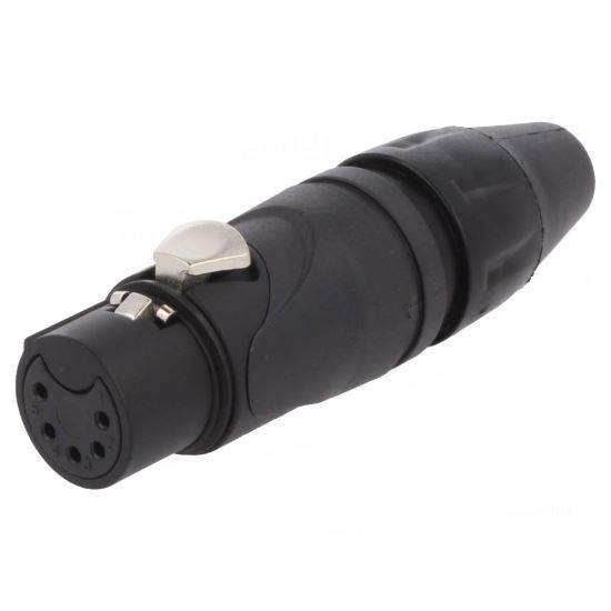 Mufa XLR 5 pini mama Amphenol AX5FB