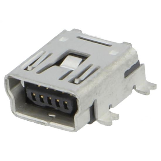 Soclu mufa mini USB 5P placa