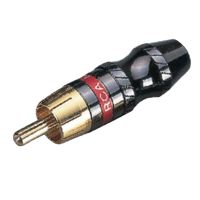 Mufa RCA tata Gewa Alpha Audio rosu