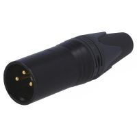 Mufa XLR tata Neutrik NC3MXX-B