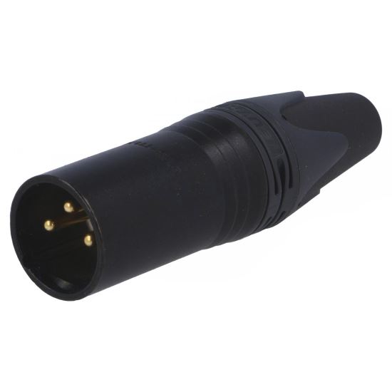 Mufa XLR tata Neutrik NC3MXX-B