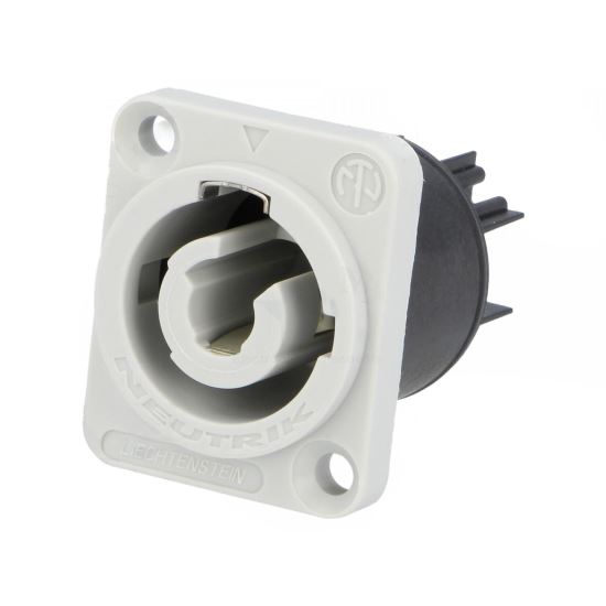 Mufa soclu powercon tip B placa Neutrik NAC3MPB-1 , iesire