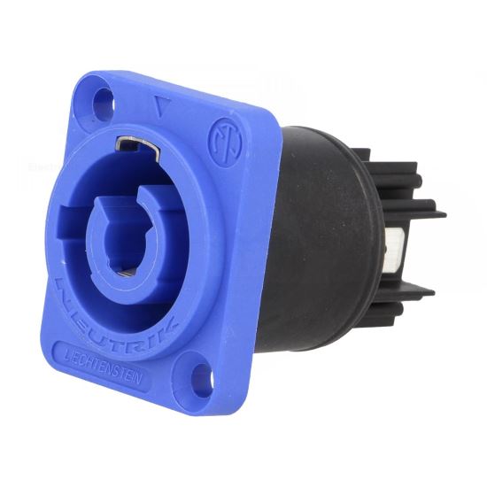 Mufa soclu powercon tip A placa Neutrik NAC3MPA-1 , intrare