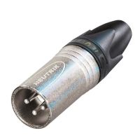 Mufa XLR tata Neutrik NC3MXX-HA , terminale cu sertizare