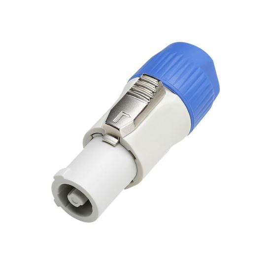 Mufa powercon Adam Hall 7924 V2 , iesire, gri, pe cablu