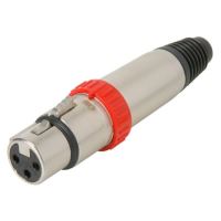 Mufa XLR mama intrerupator Neutrik NC3FXS , switch