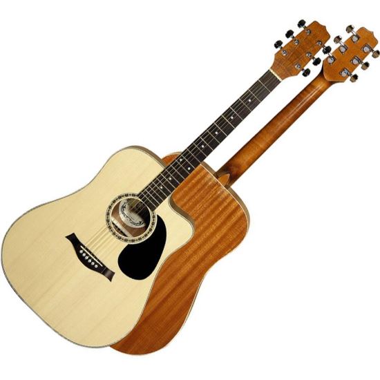 Chitara electro-acustica Hora W11304 CTW EQ Western Segada SM55 , asimetrica, cutaway