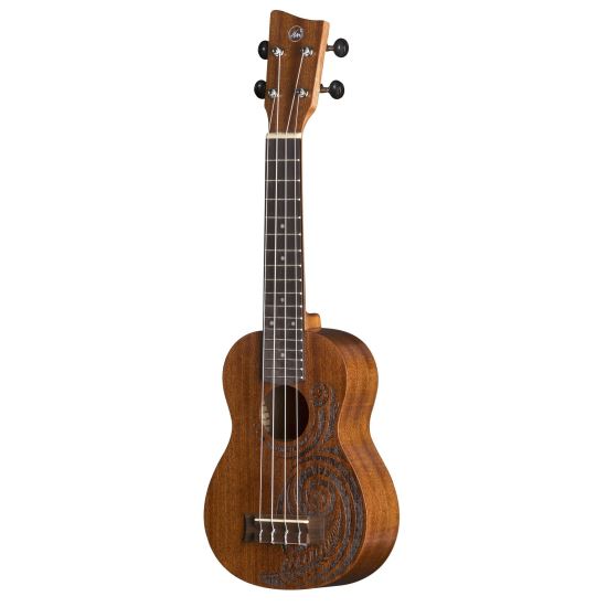 Ukulele sopran Gewa Manoa Kaleo Tattoo KT-SO-MAORI