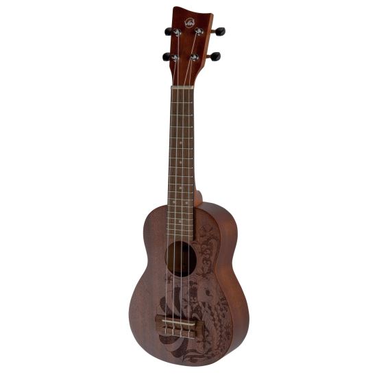Ukulele sopran Gewa Manoa Kaleo Tattoo KT-SO-NIPPON