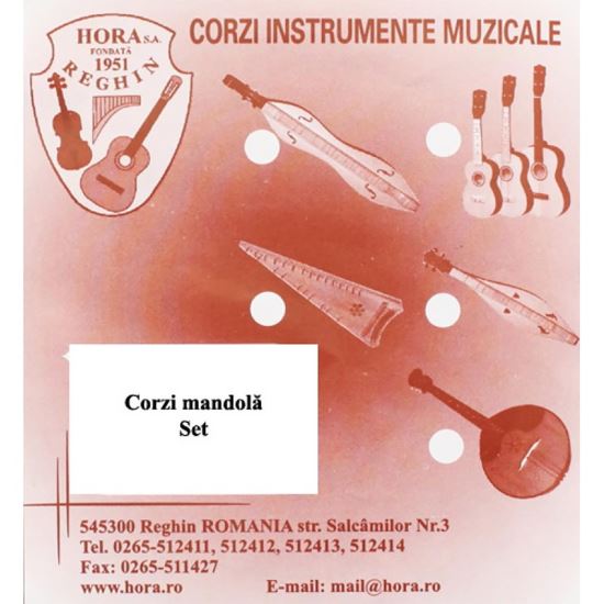 Corzi mandola standard Hora metal , garnitura