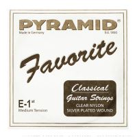 Coarda chitara clasica Mi1 (E1) Pyramid silver plated , medium tension