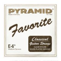 Coarda chitara clasica Mi6 (E6) Pyramid silver plated , medium tension