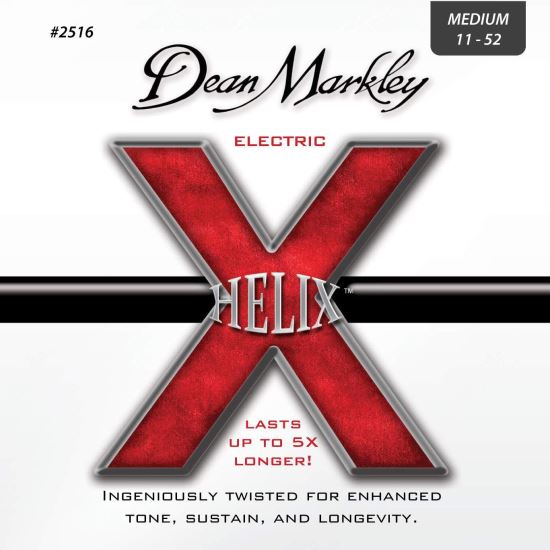 Corzi chitara electrica 11-52 Dean Markley Helix 2516 M nickel plated , medium