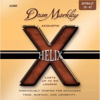 Corzi chitara acustica 10-47 Dean Markley Helix 2080 XL 80/20 , extra light